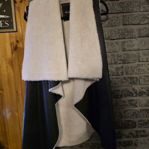 Me Jane Two-Tone Teddy Jacket